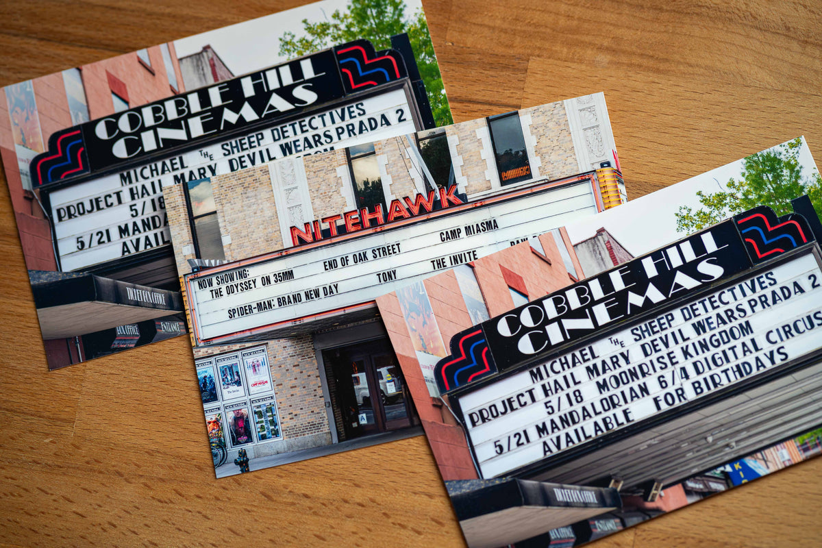 Double Feature: Brooklyn Marquees (Set of 6)